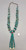 chunky turquoise and heishi necklace with jocla's, chunky turquoise pieces of various shapes, sizes, and shades, as well as larger heishi beads