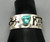 Sterling Silver Storyteller Overlay Bracelet with Great Turquoise