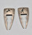 sterling silver hair pieces by multiple award winning Hopi artist, Victor Coochwytewa, overlay design