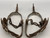 August Buermann spurs, snake design pattern, antique