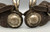 August Buermann spurs, snake design pattern, antique