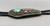 wonderful tufa cast bolo tie by Art Lewis