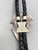 unique style bolo tie by Lister, modernistic slide
