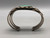 vintage turquoise and sterling silver bracelet, nice size turquoise cabochon