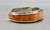 vibrant orange spiny oyster channel inlay, Harold Smith