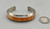 vibrant orange spiny oyster channel inlay, Harold Smith
