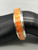 vibrant orange spiny oyster channel inlay, Harold Smith