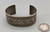 1940's, wonderful hand stamped designs with deep, silver lines throughout