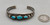 vintage 3 stone sterling silver bracelet,  silver beads, decorative dots, and hand stamped embellishments