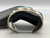 vintage three-stone turquoise bracelet, central one in a triangular shape, two round ones, textured silver