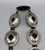 10 magnificent conchos set on a black leather belt
