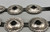 10 magnificent conchos set on a black leather belt