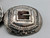 10 conchos,  detailed file work, hand stamped designs and repousse silver work