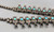 1940's box bow squash blossom, carinated terminal naja