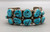 11 gorgeous turquoise cabochons