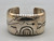 Tommy Singer bear themed sterling silver bracelet, bear themed applique