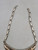 vintage 5 stone sterling silver turquoise necklace