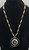 vintage Zuni inlay spinner necklace by Natachu