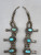 great vintage turquoise squash blossom necklace