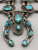 great vintage turquoise squash blossom necklace