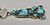 sterling silver and turquoise necklace by Jefferson Abeyta, gorgeous modern pendant, eight turquoise cabochons