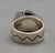 sterling silver webbed turquoise ring, possibly blue webbed #8
