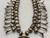 pre 1920's antique handmade squash blossom necklace