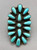 Vintage Turquoise Cluster Ring