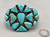 incredible larger clusters of natural turquoise in varying shades of blues