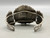 circa 1930s natural turquoise cluster bracelet