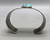1940s-1950s, nice turquoise cabochon in the center, hand stamping