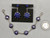 Vintage Lapis Inlay Bracelet and Earrings - Frank Vacit
