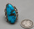 beautifully set with sterling silver and Morenci turquoise.