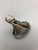 Beautifully crafted vintage turquoise and claw ring