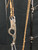 Les Garcia Bit with nice engraving, fine calfskin braided headstall