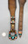 multi-stone inlay belt buckle set, mosaic inlay in turquoise, deep orange spiny oyster, onyx and shell inlay