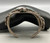 vintage multi-stone inlay bracelet, pictorial inlay Eagle Dancer design, accents of twisted wire, hand stamped designs, and silver dots, three wire terminal