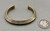 vintage sterling silver bracelet, stamped design, triangle shaped, smooth silver cuff