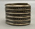 multiple row, twisted and triangle, conjoined ends, vintage