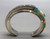cobblestone inlay, Christin Wolf, coral, turquoise, adventurine, opal