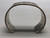 hefty sterling silver bracelet, stamping inside and outside of cuff, motorcycle and flame design, northwest coast origin