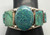 webbed turquoise and spiny oyster, 5 large webbed turquoise stones, three wire terminal, Mary Morgan
