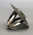 Gary Reeves, central turquoise stone, two triangular wire terminal, very deep hand stamped ends