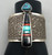 Morenci Turquoise, Candelaria Turquoise, Edison Cummings,  White Hogan, Mosaic inlay.