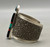 Morenci Turquoise, Candelaria Turquoise, Edison Cummings,  White Hogan, Mosaic inlay.