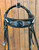 Fancy black Ted Flowers Parade Saddle with Serape and Accessories