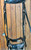 Fancy black Ted Flowers Parade Saddle with Serape and Accessories