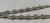 needlepoint turquoise, four petal blossoms, handmade silver beads, circa 1940s