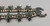 circa 1940s to 1950s, needlepoint turquoise, floral design, handmade silver beads