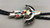 multi stone inlay, Jonathon Beyuka, Eagle Dancer design, turquoise, coral, onyx, mother of pearl,